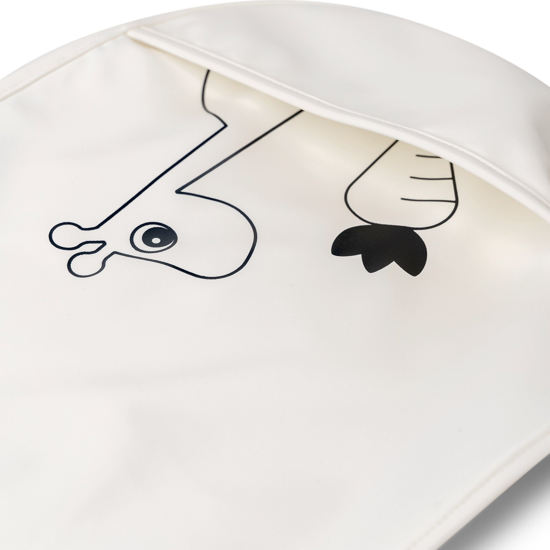 Lätzchen Klettverschluss 2er-Pack Grau/Beige - Done by Deer