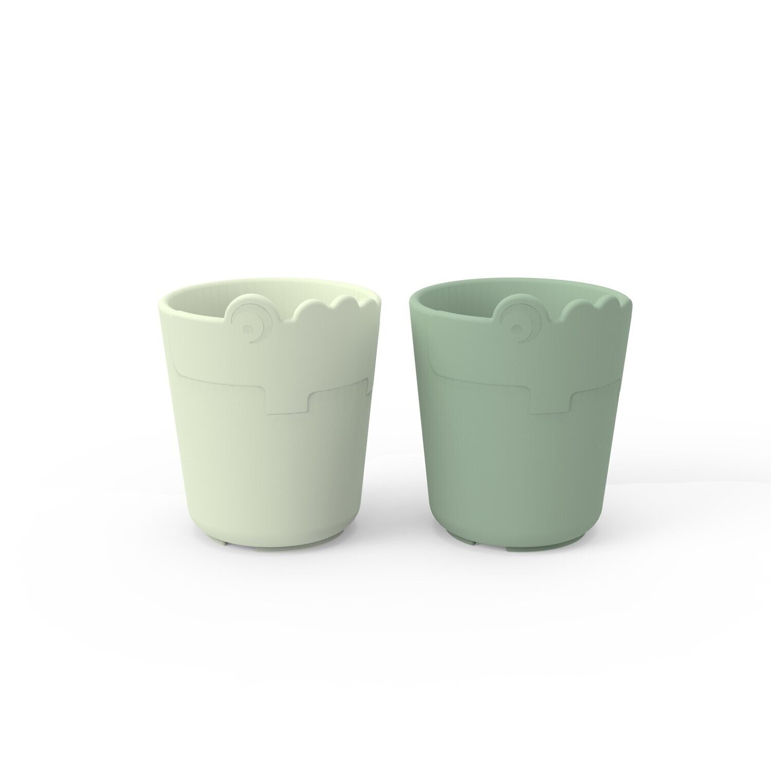 Mini Cups 2-Pack Crocodile Green - Done by Deer