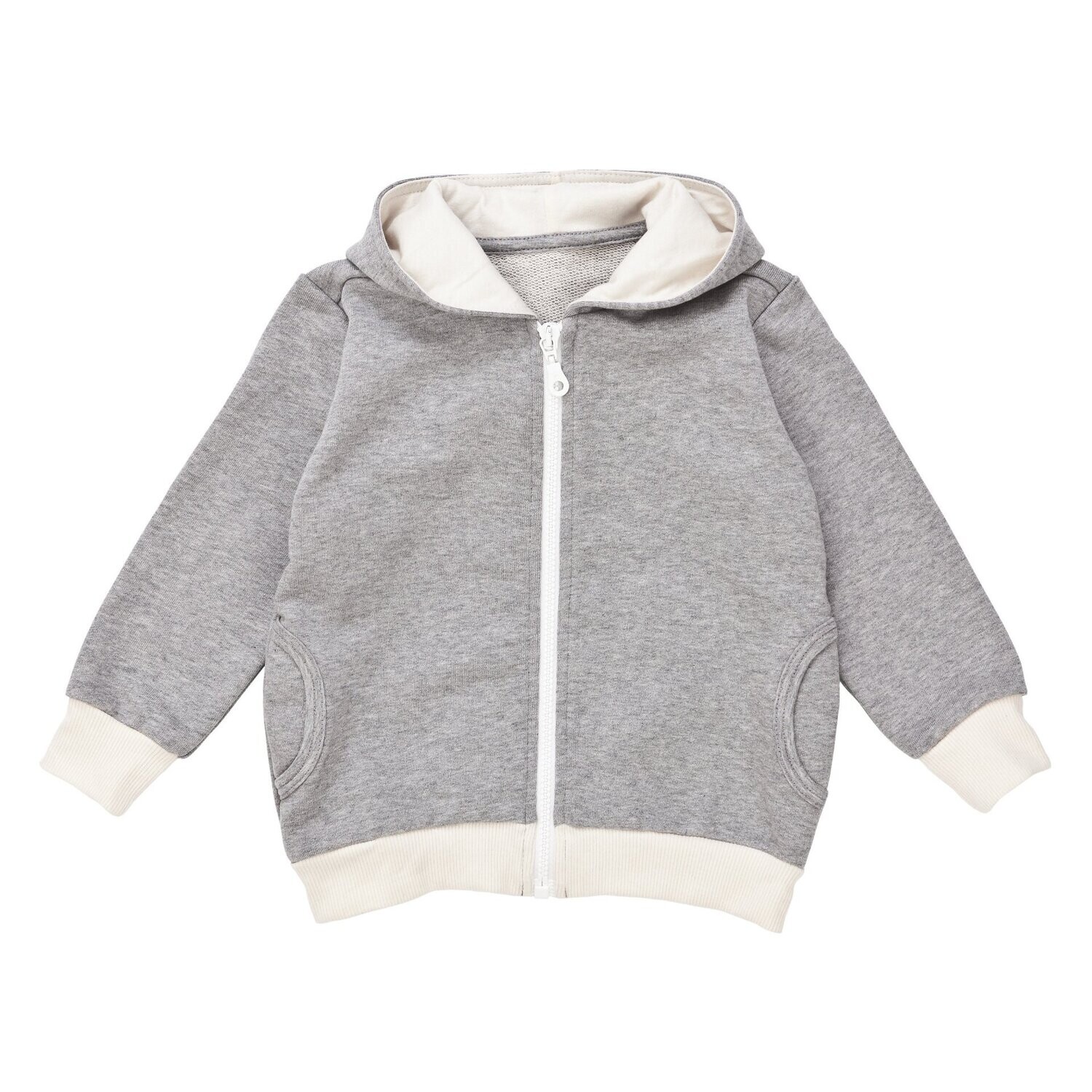 Baby Hoodie Jacket Grey - Nipparel