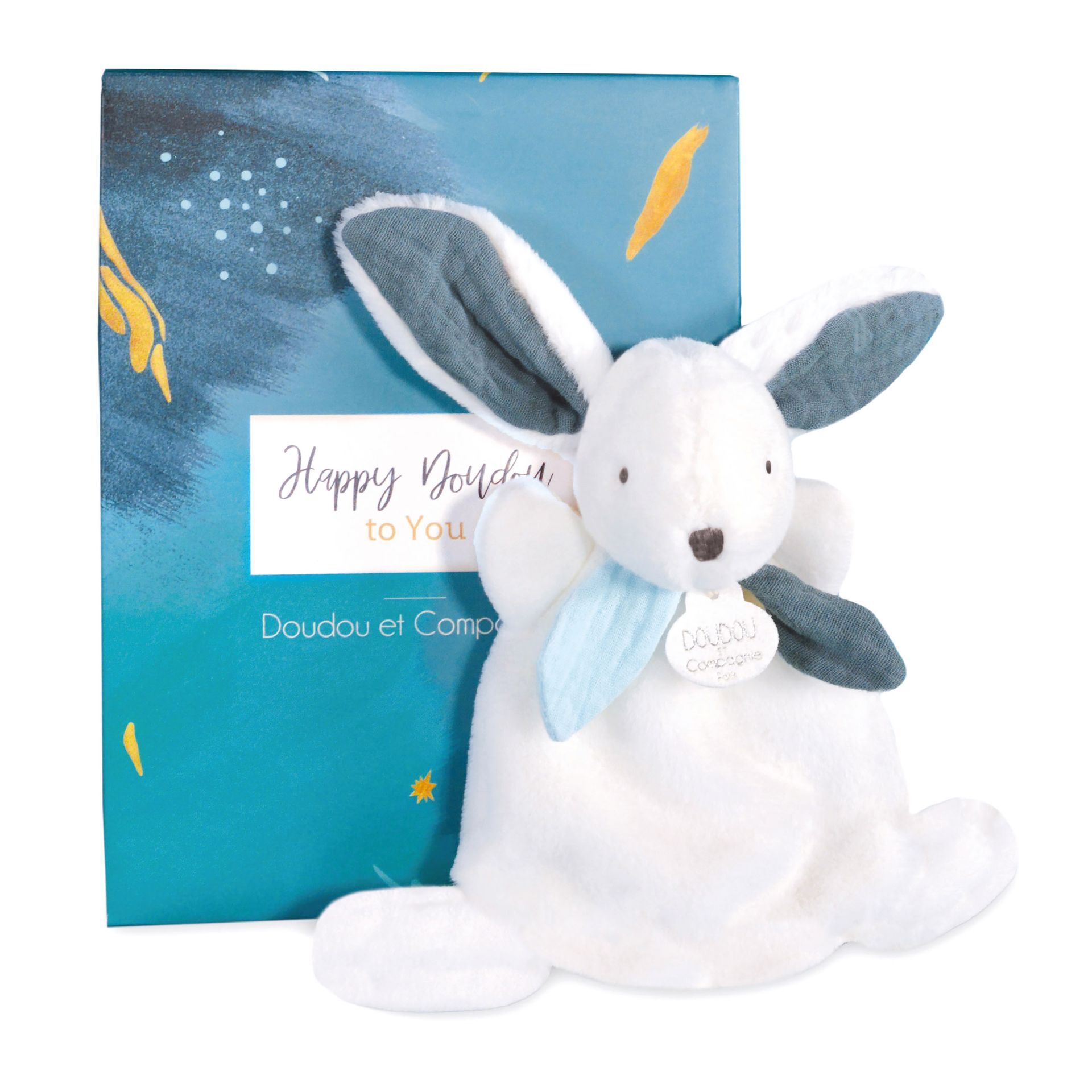 Hase Happy Pop Schmusetuch - Doudou
