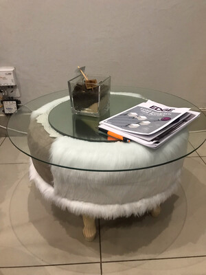 Bella’s 4in1 Faux White Table Set