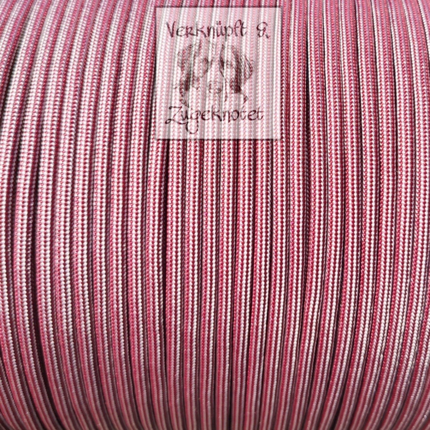 Burgundy / White Stripes EU Typ III