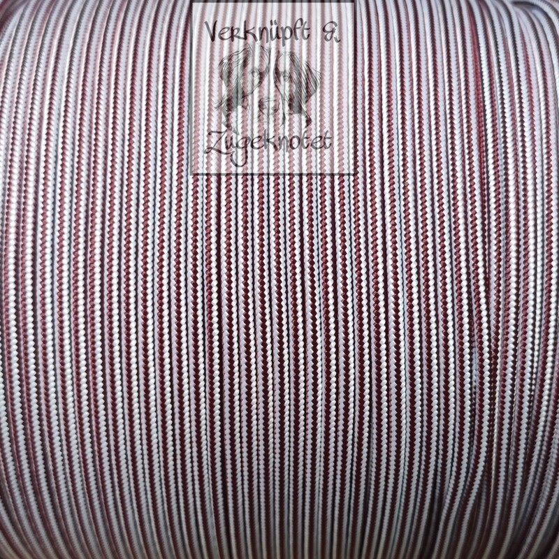 🟢 White / Burgundy Stripes EU Typ I