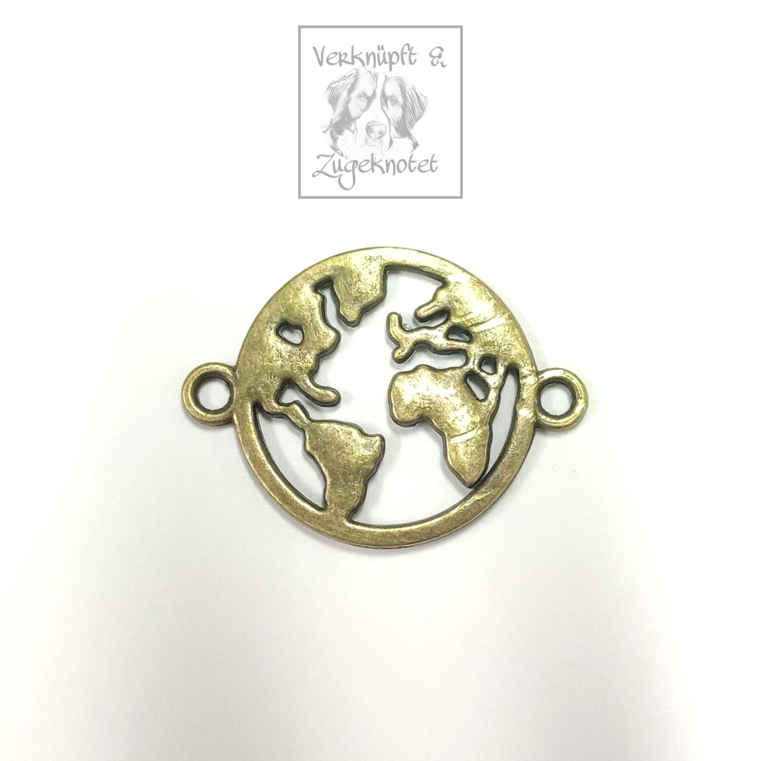 Verbinder Welt antikgold