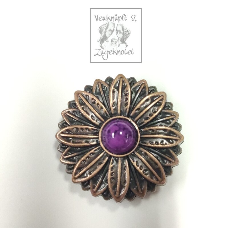 Blumen Concho lila