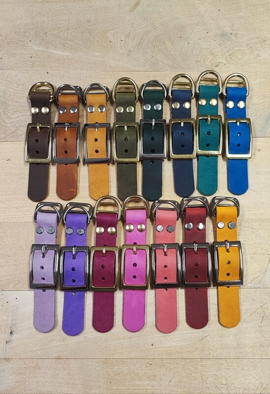 Fettleder- Halsband-Adapter 25 mm 