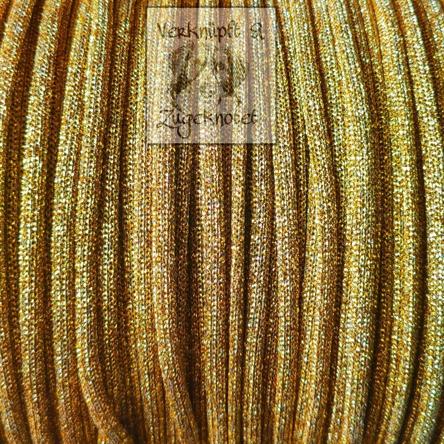 Dekoschnur Metallic gold