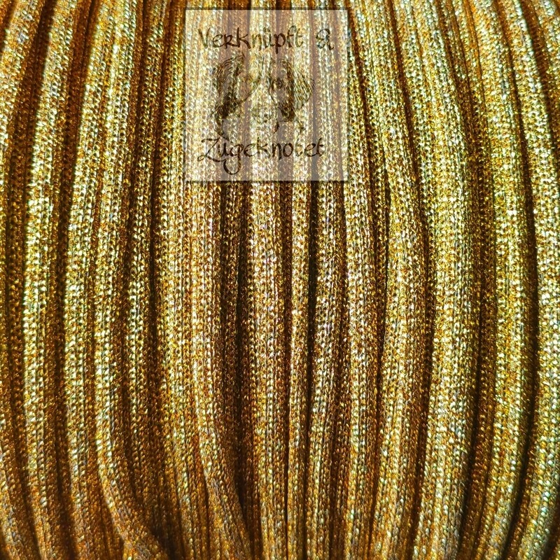 Dekoschnur Metallic gold