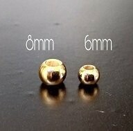 Helmy´s  Perlen 8 mm in verschiedenen Farben