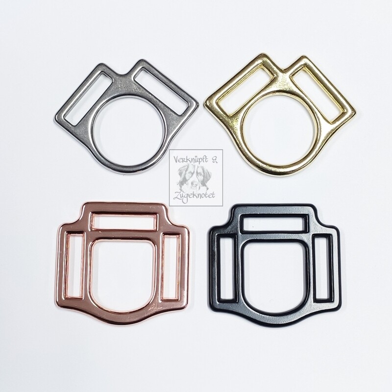 Halfterquadrate 25 mm