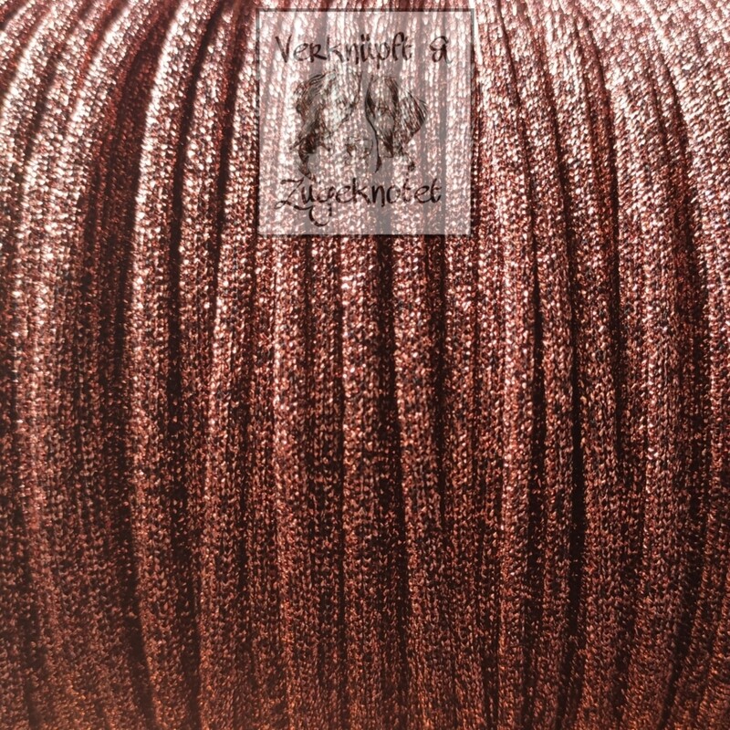 Dekoschnur Metallic kupfer