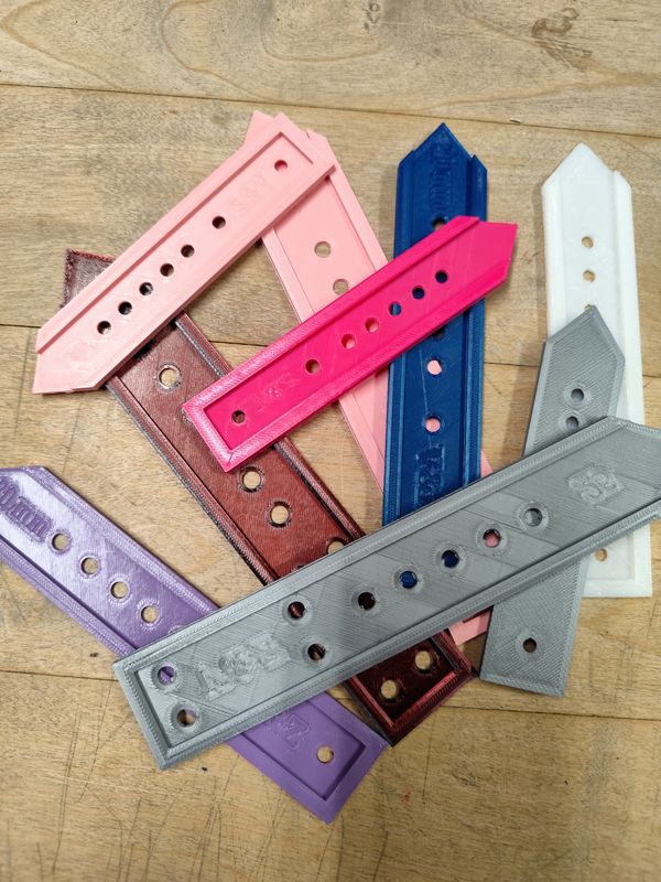 Schablone für Halsband-Adapter
