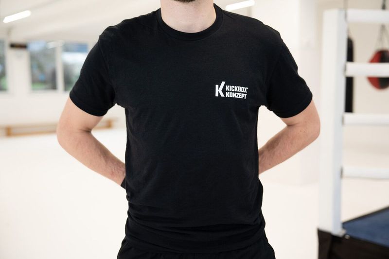 Kickbox Konzept T-Shirt kurzarm unisex