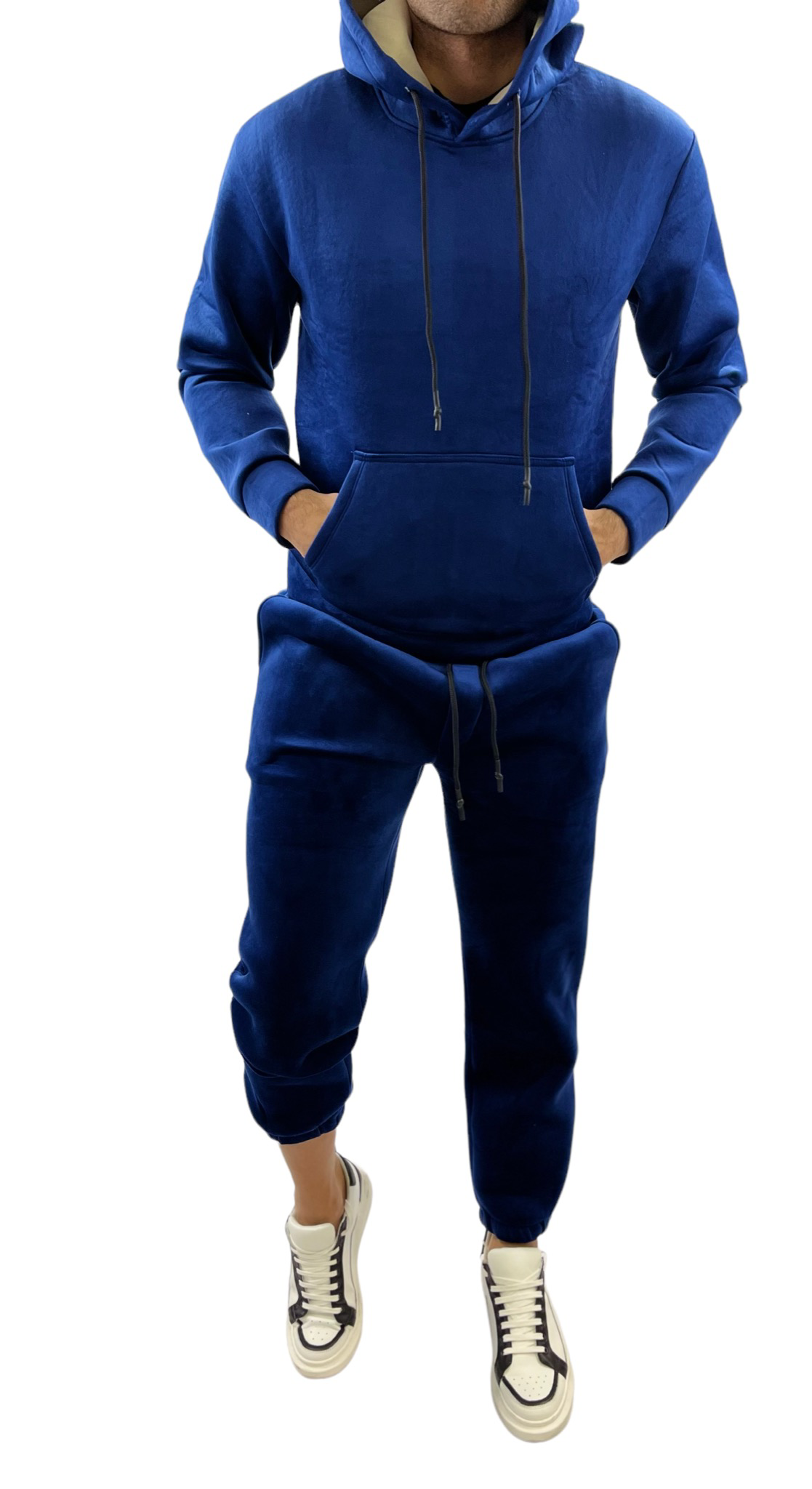 PANTALONE TUTA SCUBA BLU