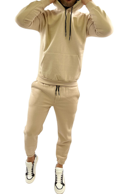 PANTALONE TUTA BEIGE