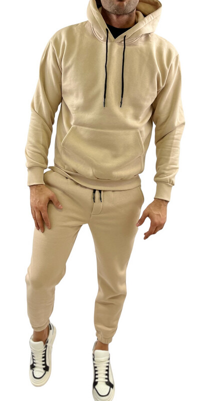 FELPA TUTA BEIGE