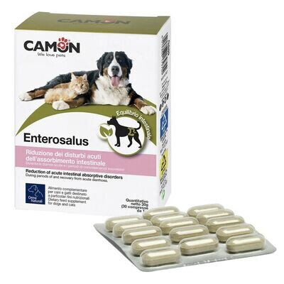 Enterosalus Compresse per Cani e Gatti Problemi Gastrici 30cpr