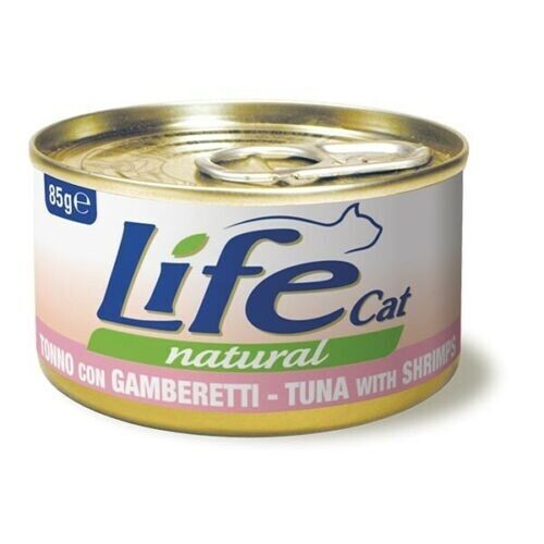 Life Cat Tonno con Gamberetti