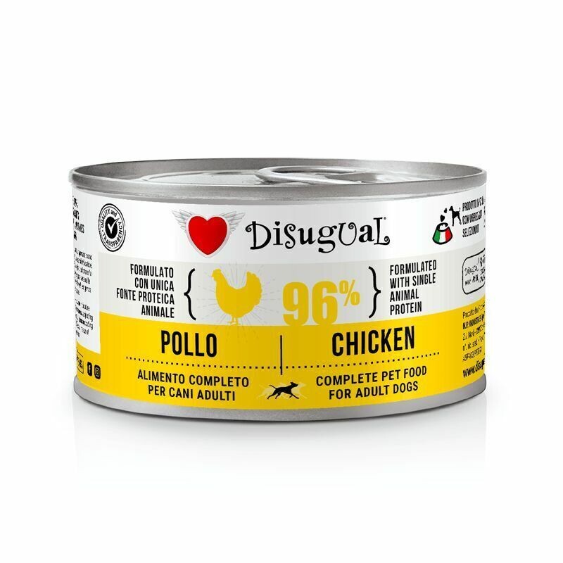 Disugual Patè Monoproteico Pollo Umido per gatti 150 g