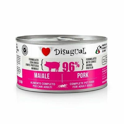 Disugual Patè Monoproteico Maiale Umido per cani 150 g