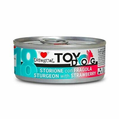 Disugual Toy Dog18 Fruit Storione con Fragola Alimento umido per cani 85 g