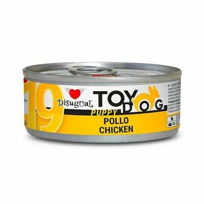 ​Disugual Toy Dog19 Puppy Pollo Alimento umido per cani 85 g