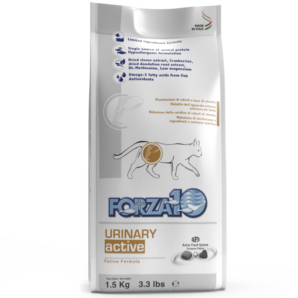 Forza 10 Urinary Active Crocchette per gatti 1,5 kg