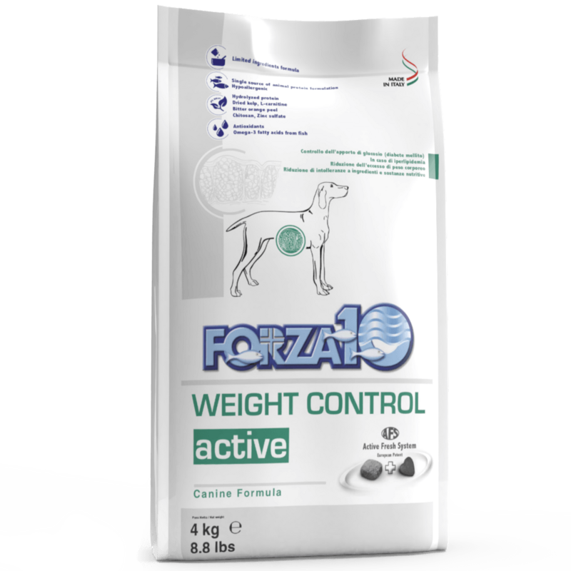 ​Forza 10 Weight Control Active Crocchette per cani 4 kg