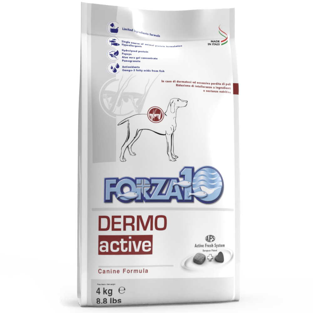 Forza 10 Dermo Active Alimento per Cani 4 kg
