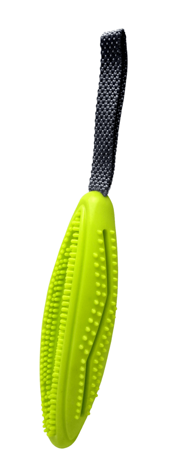 Gimdog IN&OUT CORN Gioco per Cani, Colore: Verde