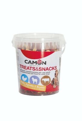 Camon Treats&Snacks Duo Disc Snack per cani 500 g