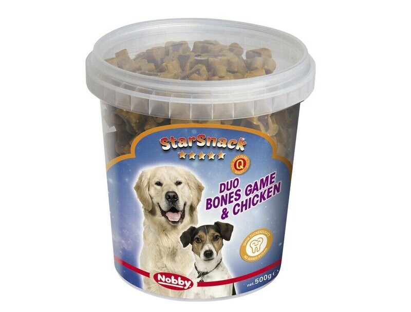 StarSnack Duo Bones Game & Chicken per cani