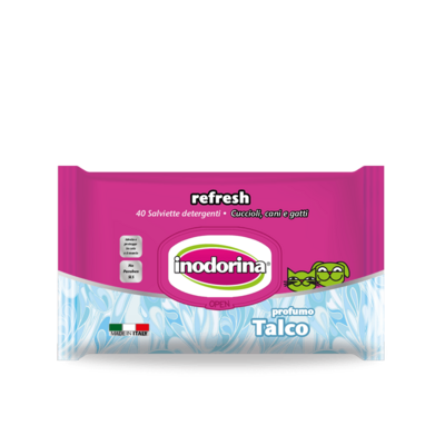 Inodorina Salviette Detergenti Talco 40 pz.