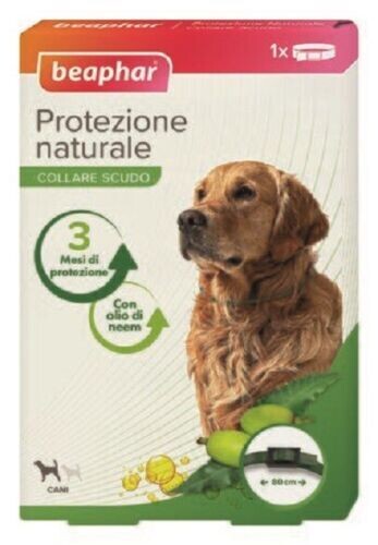Beaphar Collare Antiparassitario  con Olio di Neem 80cm.