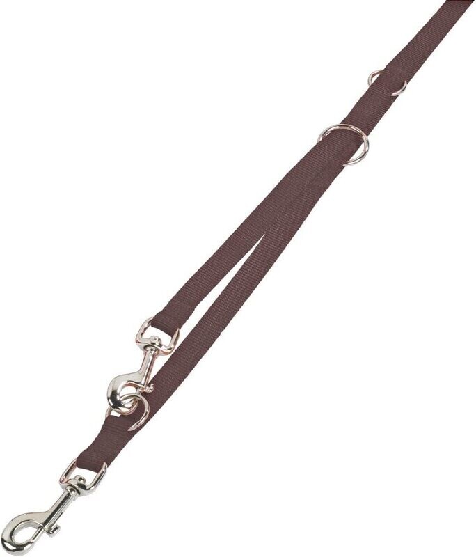 Nobby Guinzaglio Addestramento Classic in Nylon Marrone