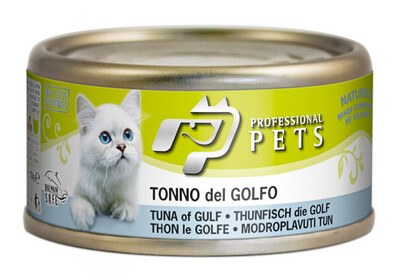 ​
Professional Pets Tonno del Golfo Alimento Umido Naturale per Gatti 70 g