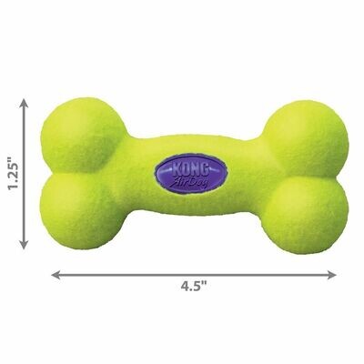 Kong Air Squeaker Bone, Dimensione: Small-11 cm