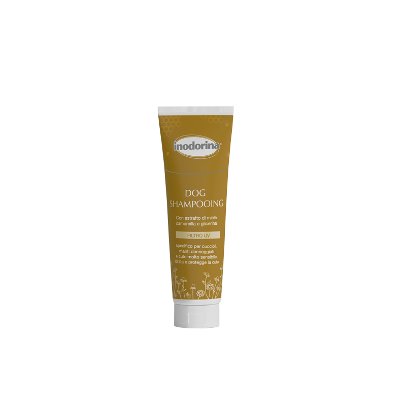 Inodorina Dog Shampooing Shampoo per cani cuccioli o con manti danneggiati e/o sensibili 250ml