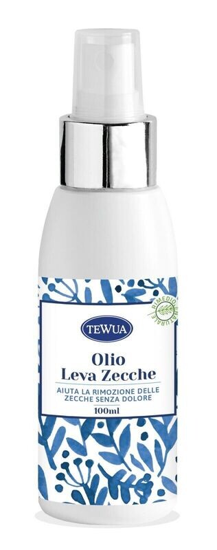 Tewua Olio Leva Zecche per Cani e Gatti Rimuovi Zecche e Pungiglioni 100ml