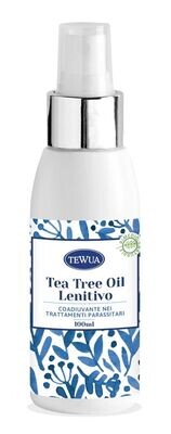 Tewua Lozione Tea Tree Oil Antimicotico Antisettico Antiparassitario Cani Gatti 100ml