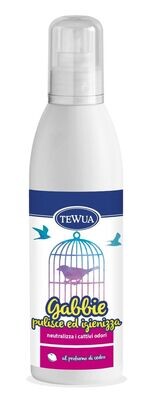 Tewua Igienizzante Deodorante Pulitore di Gabbie e Cucce 250ml