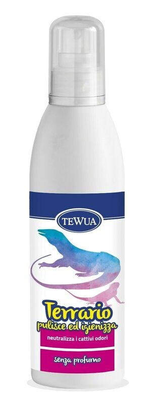Tewua Pulitore Igienizzante per Terrari e Teche Rettili 250ml