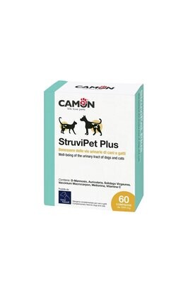 Camon Struvipet Plus Integratore Benessere vie Urinarie per Cani e Gatti 60cpr