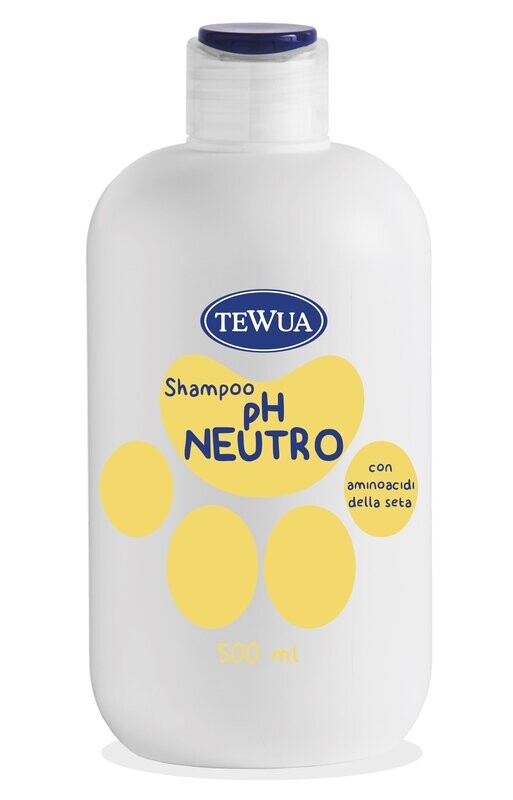Tewua Shampoo pH neutro per cani e gatti 500ml Tewua Shampoo pH neutro per cani e gatti 500ml