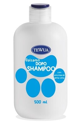 Tewua Balsamo dopo shampoo sciogli nodi per cani e gatti 500 ml