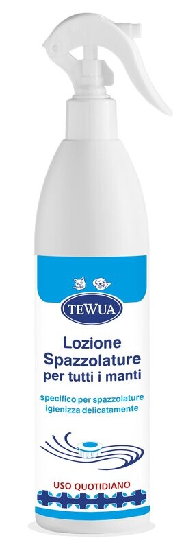 Tewua Lozione Spazzolatura per Cani e Gatti 500ml