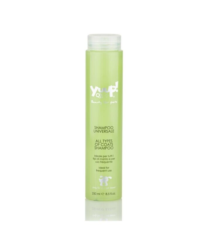 ​Yuup Shampoo Universale 250ml per Cani Ideale per Tutti i Tipi di Manto