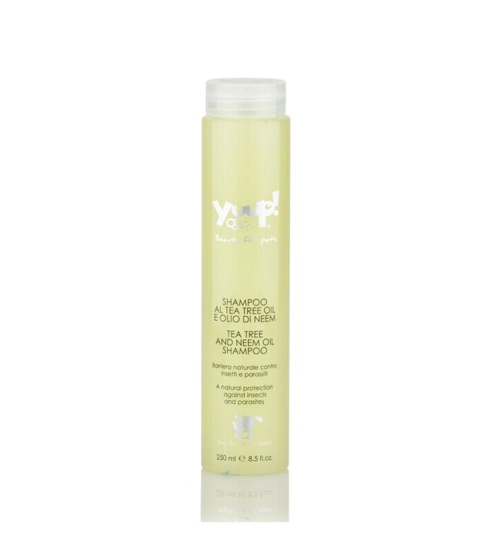 ​Yuup Shampoo Tea Tree Oil e Olio Di Neem 250ML Shampoo Effetto barriera