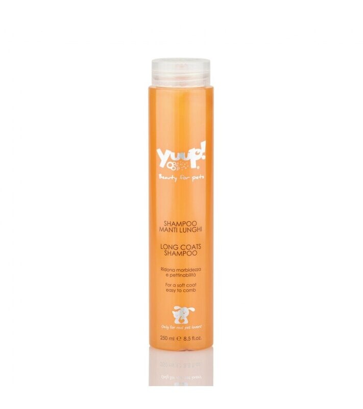 ​Yuup Shampoo Manti Lunghi 250ML Shampoo ideale per i manti lunghi per cani