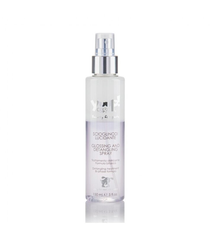 ​Yuup Scioglinodi Lucidante 150ML Spray Districante Bifasico per Manti Lunghi